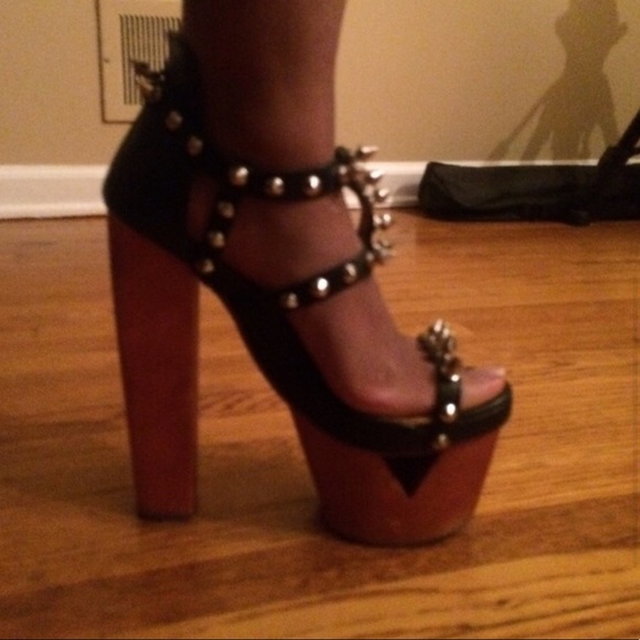Jeffery Campbell Spiked Platforms - Picture 3 of 4